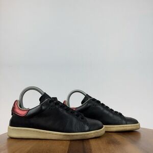 Isabel Marant Etoile Bart Black Leather Casual Comfort Low Sneakers Size EU 36